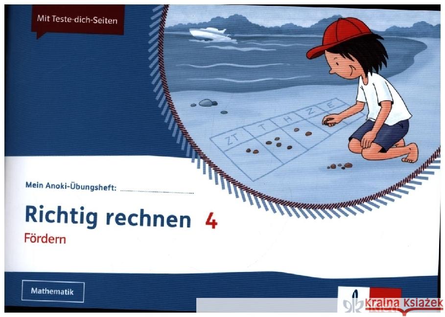 Richtig Rechnen 4. Fördern  9783121621187 Klett - książka