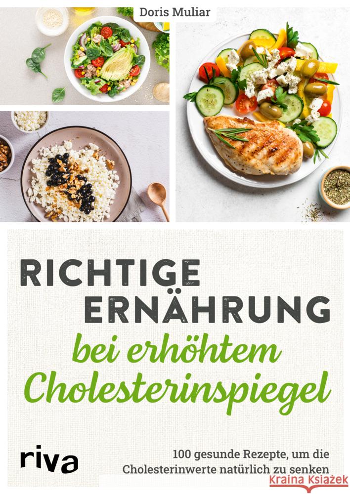 Richtige Ernährung bei erhöhtem Cholesterinspiegel Muliar, Doris 9783742326713 Riva - książka