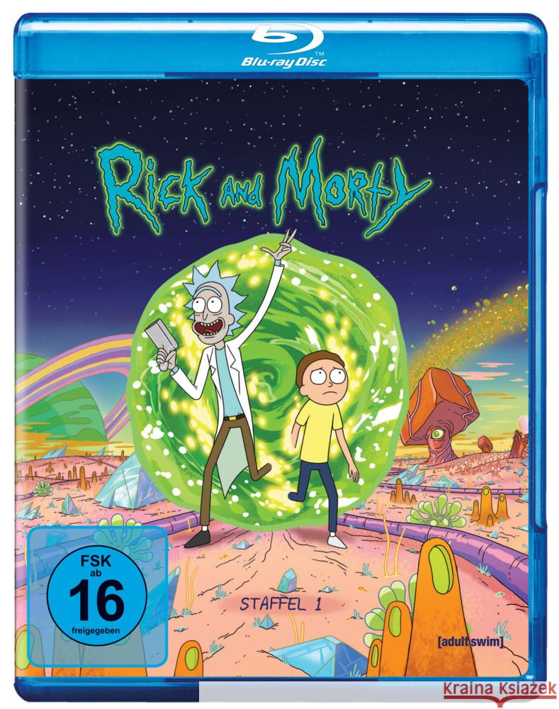 Rick & Morty. Staffel.1, 1 Blu-ray  5051890327017 Warner Bros - książka