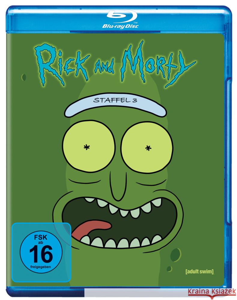 Rick & Morty. Staffel.3, 1 Blu-ray  5051890327055 Warner Bros - książka