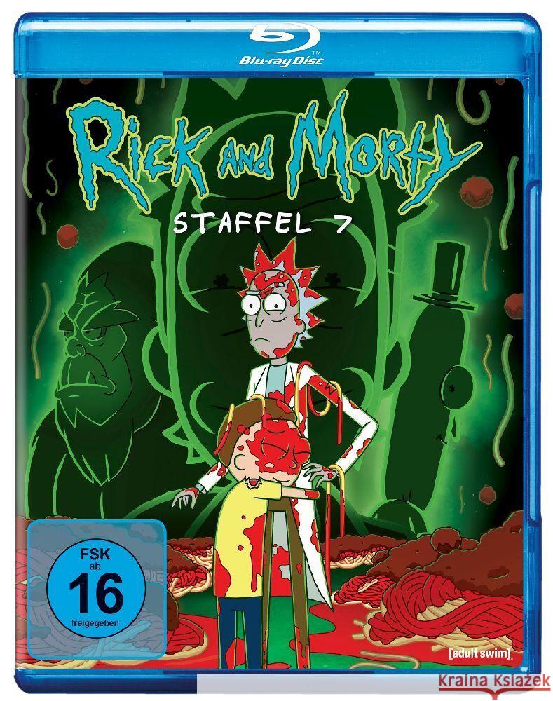 Rick & Morty. Staffel.7, 1 Blu-ray  5051890338228 Warner - książka