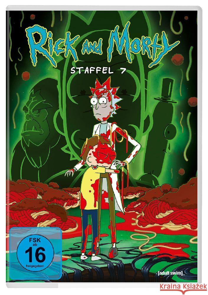 Rick & Morty. Staffel.7, 2 DVD  5051890338044 Warner - książka