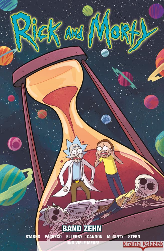 Rick and Morty. Bd.10 Starks, Kyle, Marc, Ellerby, Stern, Sarah 9783741621635 Panini Manga und Comic - książka