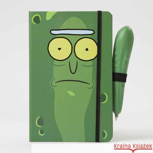 Rick and Morty: Pickle Rick Hardcover Ruled Journal with Pen Insight Editions 9781683835356 Insights - książka