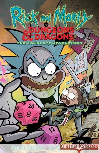 Rick and Morty vs. Dungeons & Dragons Complete Adventures Patrick Rothfuss 9781684056491 IDW Publishing - książka