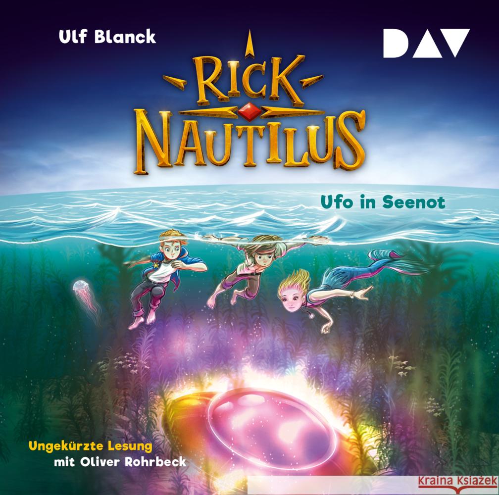 Rick Nautilus - Teil 5: Ufo in Seenot, 2 Audio-CD Blanck, Ulf 9783742422811 Der Audio Verlag, DAV - książka