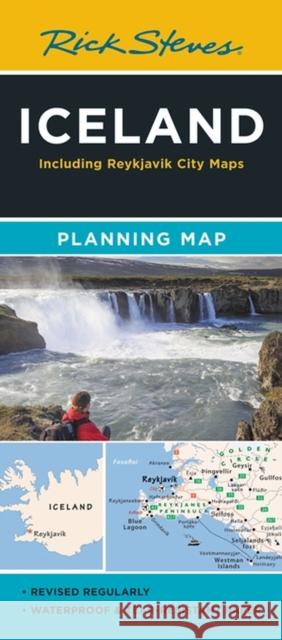 Rick Steves Iceland Planning Map: Including Reykjav?k City Maps Rick Steves 9781641715973 Rick Steves - książka