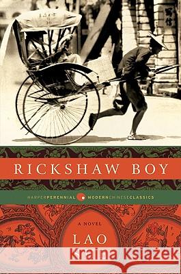 Rickshaw Boy She Lao 9780061436925 Harper Perennial - książka