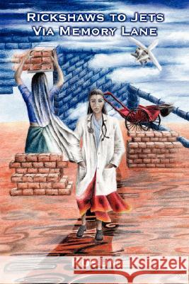 Rickshaws to Jets Via Memory Lane Kusum 9781434361899 Authorhouse - książka