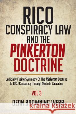 RICO Conspiracy Law and the Pinkerton Doctrine: Judicially Fusing Symmetry Of The Pinkerton Doctrine to RICO Conspiracy Through Mediate Causation Dean Browning Webb 9781514439210 Xlibris - książka