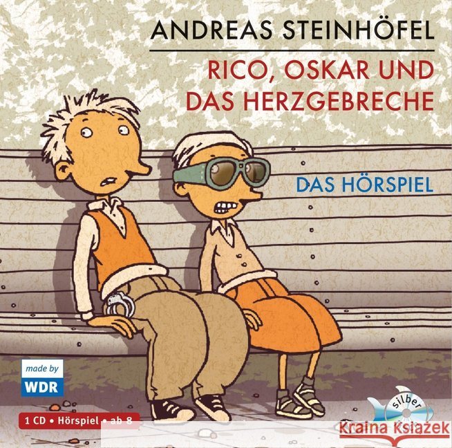 Rico, Oskar und das Herzgebreche, 1 Audio-CD : Das Hörspiel Steinhöfel, Andreas 9783867420822 Silberfisch - książka