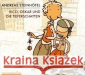 Rico, Oskar und die Tieferschatten, 4 Audio-CDs : Ungekürzte Autorenlesung Steinhöfel, Andreas 9783867420211 Silberfisch - książka