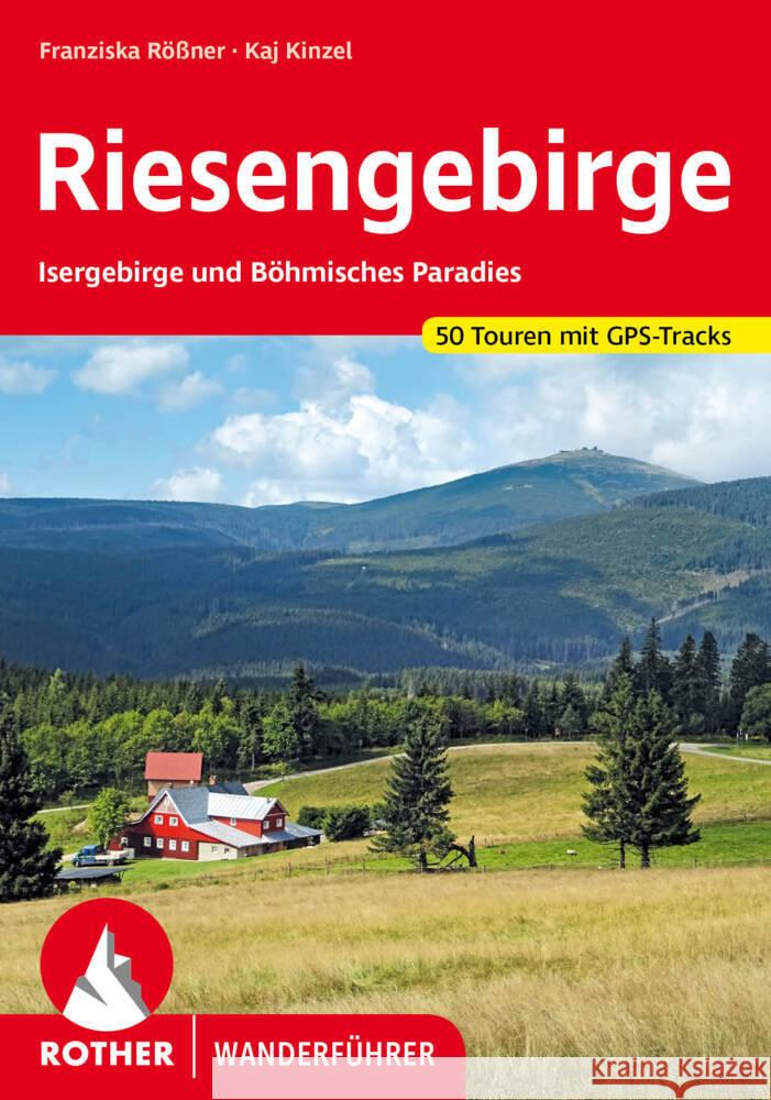 Riesengebirge Kinzel, Kaj, Rößner, Franziska 9783763346141 Bergverlag Rother - książka