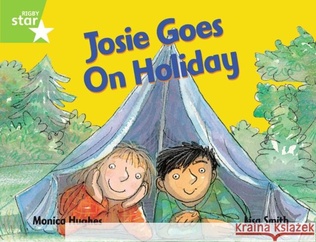 Rigby Star Guided 1 Green Level: Josie Goes on Holiday Pupil Book (single)  9780433027874 Pearson Education Limited - książka