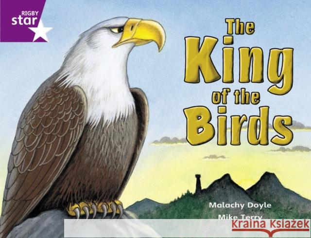 Rigby Star Guided 2 Purple Level: The King of the Birds Pupil Book (single)  9780433028901 Pearson Education Limited - książka