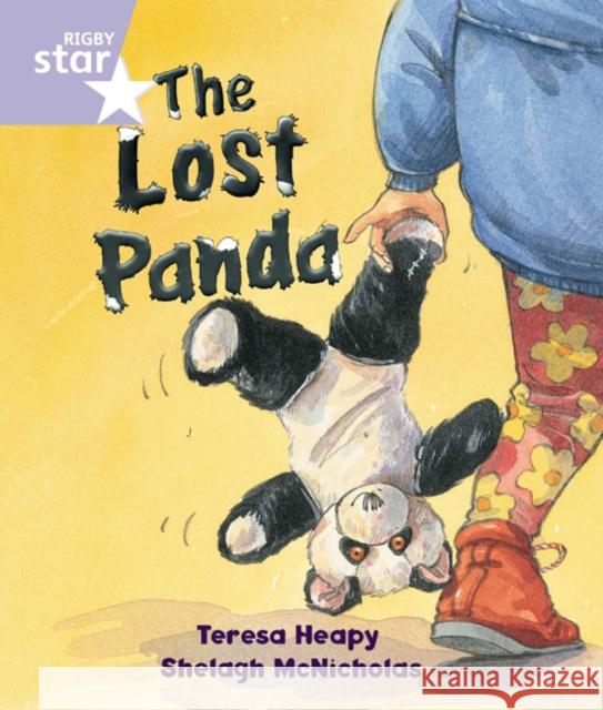 Rigby Star Guided Reception, Lilac Level: The Lost Panda Pupil Book (single)  9780433026433 Pearson Education Limited - książka