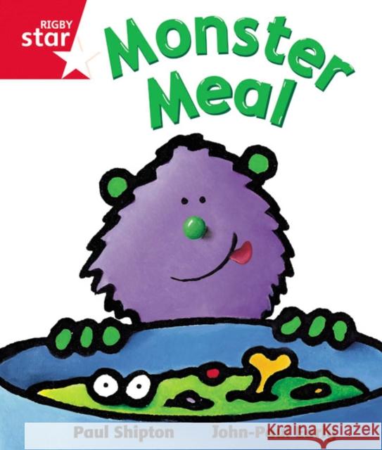 Rigby Star guided Reception Red Level:  Monster Meal Pupil Book (single) Paul Shipton 9780433044413 Pearson Education Limited - książka