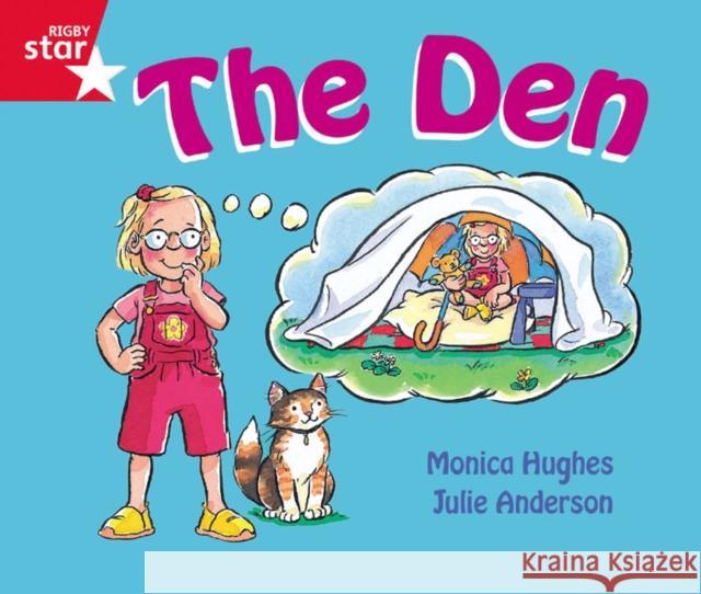 Rigby Star Guided Reception Red Level: The Den Pupil Book (single)    9780433026648 Pearson Education Limited - książka