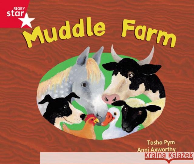 Rigby Star GuidedPhonic Opportunity Readers Red: Muddle Farm  9780433027553 Pearson Education Limited - książka