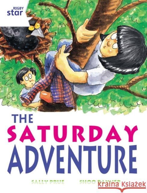 Rigby Star Independent White Reader 2 The Saturday Adventure Sally Prue 9780433030515 Pearson Education Limited - książka