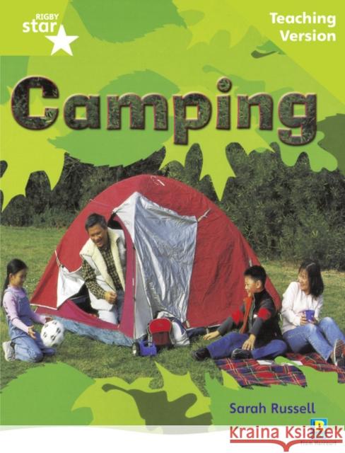 Rigby Star Non-fiction Guided Reading Green Level: Camping Teaching Version  9780433049777 Pearson Education Limited - książka