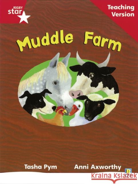 Rigby Star Phonic Guided Reading Red Level: Muddle Farm Version   9780433048657  - książka