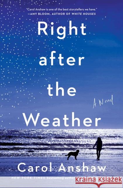 Right After the Weather Carol Anshaw 9781476747804 Washington Square Press - książka