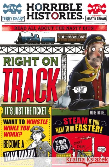 Right On Track (newspaper edition) Martin Brown 9780702312359 Scholastic - książka