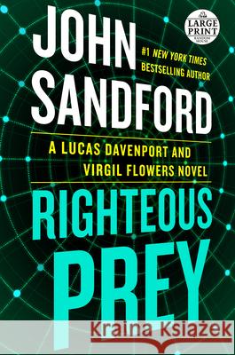 Righteous Prey John Sandford 9780593632635 Random House Large Print Publishing - książka