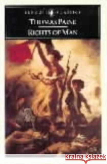Rights of Man Thomas Paine 9780140390155  - książka