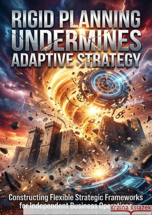 Rigid Planning Undermines Adaptive Strategy Rowan, Celeste 9783565216444 epubli - książka