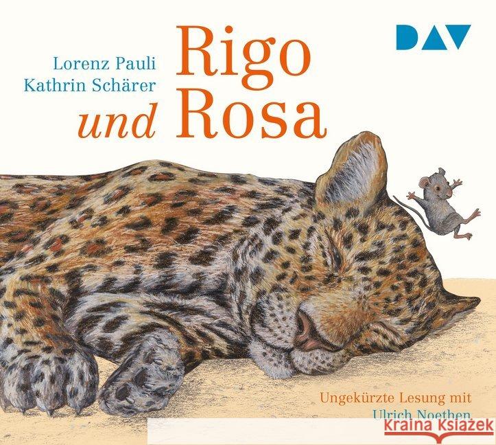 Rigo und Rosa - 28 Geschichten aus dem Zoo und dem Leben, 1 Audio-CD : Ungekürzte Lesung mit Musik mit Ulrich Noethen (1 CD), Lesung. CD Standard Audio Format Pauli, Lorenz 9783742414847 Der Audio Verlag, DAV - książka