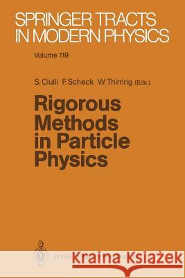 Rigorous Methods in Particle Physics Sorin Ciulli Florian Scheck Walter Thirring 9783662150733 Springer - książka