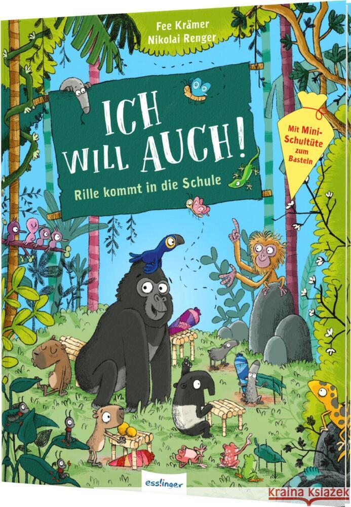 Rille: Ich will auch! Krämer, Fee 9783480238514 Esslinger in der Thienemann-Esslinger Verlag  - książka