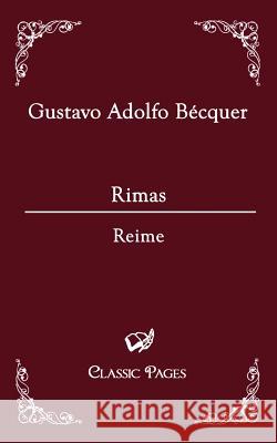 Rimas Bécquer, Gustavo A.   9783867414098 Europäischer Hochschulverlag - książka