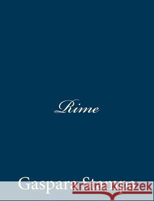 Rime Gaspara Stampa 9781483952239 Createspace - książka