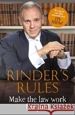 Rinder's Rules Robert Rinder 9781784752255 Cornerstone - książka