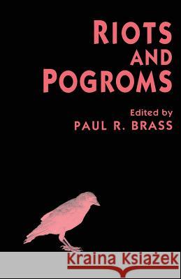 Riots and Pogroms  9780333669761 PALGRAVE MACMILLAN - książka