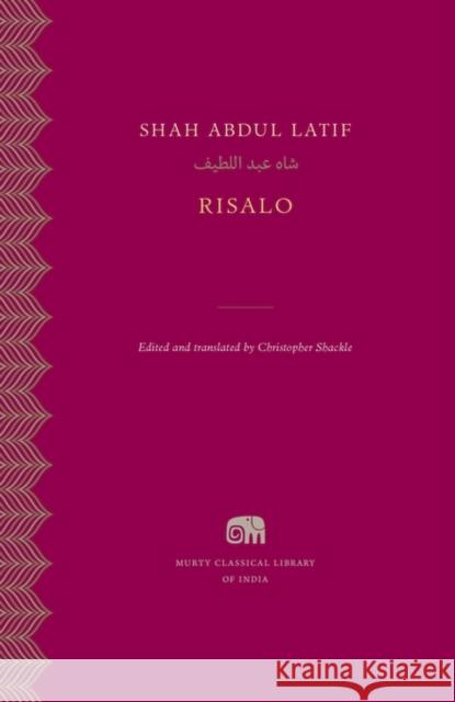 Risalo Latif, Shah Abdul; Shackle, Christopher 9780674975040 John Wiley & Sons - książka