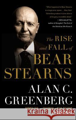 Rise and Fall of Bear Stearns Greenberg 9781439101421 Simon & Schuster - książka