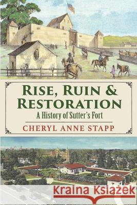 Rise, Ruin & Restoration: A History of Sutter's Fort Cheryl Anne Stapp 9781941713709 Andrew Benzie Books - książka