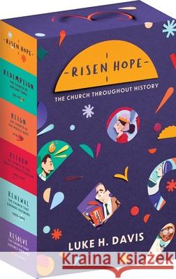 Risen Hope Box Set: The Church Throughout History Luke H. Davis 9781527111288 Christian Focus Publications Ltd - książka