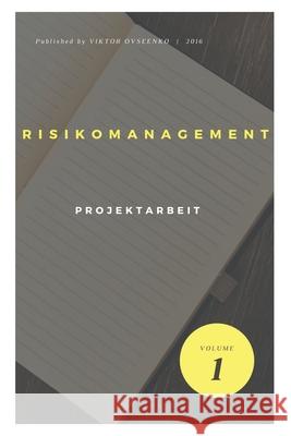 Risikomanagement Viktor Ovseenko 9781976968549 Independently Published - książka