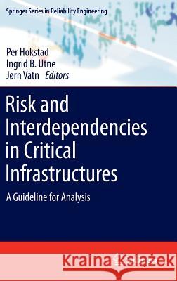 Risk and Interdependencies in Critical Infrastructures: A Guideline for Analysis Hokstad, Per 9781447146605 Springer - książka