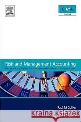 Risk and Management Accounting : Best Practice Guidelines for Enterprise-Wide Internal Control Procedures Paul Collier A. Berry Gary Burke 9780750680400 Cima - książka