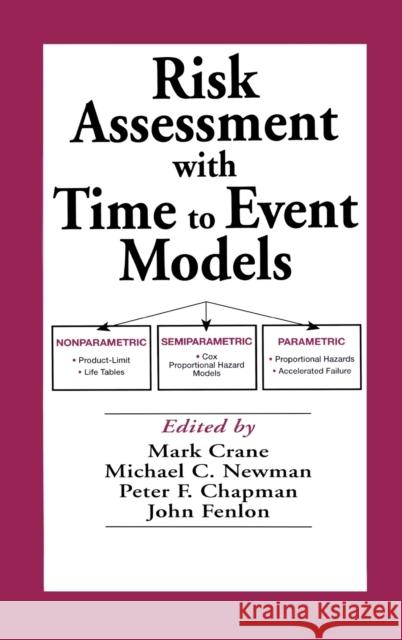 Risk Assessment with Time to Event Models Mark Crane Peter F. Chapman Crane Crane 9781566705820 CRC - książka