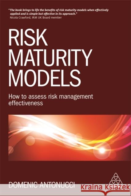 Risk Maturity Models: How to Assess Risk Management Effectiveness Antonucci, Domenic 9780749477585 KOGAN PAGE - książka
