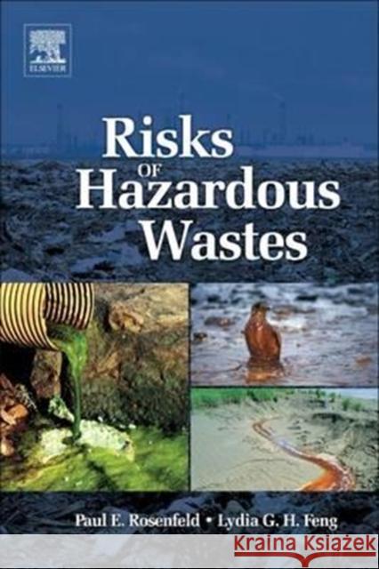 Risks of Hazardous Wastes Paul E. Rosenfeld Lydia Feng 9780323165655 William Andrew - książka