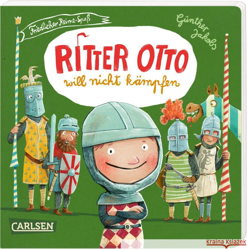 Ritter Otto will nicht kämpfen Jakobs, Günther 9783551171795 Carlsen - książka