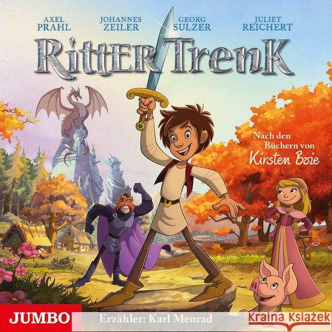 Ritter Trenk, Audio-CD : Das Original-Hörspiel zum Kinofilm Boie, Kirsten 9783833735066 Jumbo Neue Medien - książka